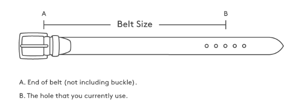 belt sizing guide