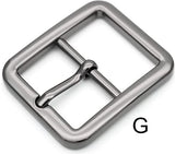 1-inch gunmetal center bar buckle bbk