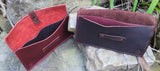 handmade leather casual clutch inside bbk