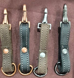 handmade leather keychain bbk leather designs