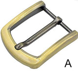 1-1/2 inch heel bar brass buckle bbk A